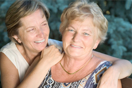 two women